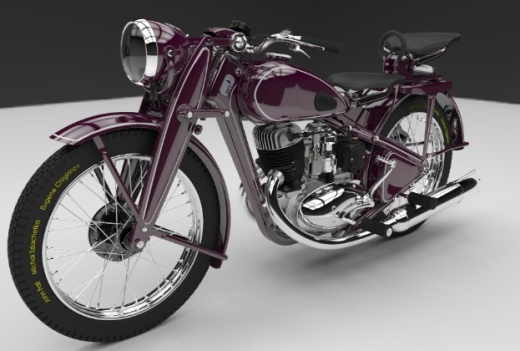 摩托车模型DKW 350缩略图